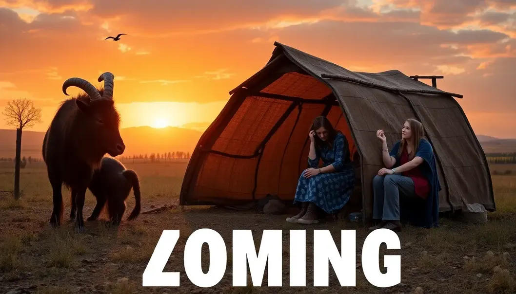 Fiery signs leading the charge in a zombie apocalypse.